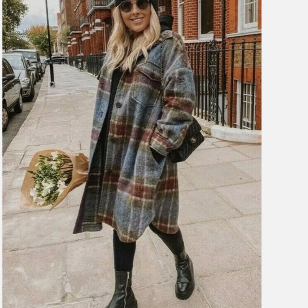 Zara long shacket